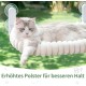 GUUSII HOME Cat Window Lounger, Foldable Cat Bed, Window Sill, Cat Hammock with Reversible Cover & Suction Cups, Window Sill Cushion, Window Lounger up to 18 kg, Window Pane (White, M) GUUSII HOME Cat Window Lounger, Foldable Cat Bed, Window Sill, Cat Hammock with Reversible Cover & Suction Cups, Window Sill Cushion, Window Lounger up to 18 kg, Window Pane (White, M)