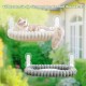 GUUSII HOME Cat Window Lounger, Foldable Cat Bed, Window Sill, Cat Hammock with Reversible Cover & Suction Cups, Window Sill Cushion, Window Lounger up to 18 kg, Window Pane (White, M) GUUSII HOME Cat Window Lounger, Foldable Cat Bed, Window Sill, Cat Hammock with Reversible Cover & Suction Cups, Window Sill Cushion, Window Lounger up to 18 kg, Window Pane (White, M)