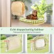 GUUSII HOME Cat Window Lounger, Foldable Cat Bed, Window Sill, Cat Hammock with Reversible Cover & Suction Cups, Window Sill Cushion, Window Lounger up to 18 kg, Window Pane (White, M) GUUSII HOME Cat Window Lounger, Foldable Cat Bed, Window Sill, Cat Hammock with Reversible Cover & Suction Cups, Window Sill Cushion, Window Lounger up to 18 kg, Window Pane (White, M)