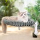 GUUSII HOME Cat Window Lounger, Foldable Cat Bed, Window Sill, Hammock, 4 Suction Cups, Window Sill Cushion, Machine Washable, Soft Plush, 54 x 30 cm (White, M) GUUSII HOME Cat Window Lounger, Foldable Cat Bed, Window Sill, Hammock, 4 Suction Cups, Window Sill Cushion, Machine Washable, Soft Plush, 54 x 30 cm (White, M)