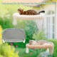 GUUSII HOME Cat Window Lounger, Foldable Cat Bed, Window Sill, Hammock, 4 Suction Cups, Window Sill Cushion, Machine Washable, Soft Plush, 54 x 30 cm (White, M) GUUSII HOME Cat Window Lounger, Foldable Cat Bed, Window Sill, Hammock, 4 Suction Cups, Window Sill Cushion, Machine Washable, Soft Plush, 54 x 30 cm (White, M)