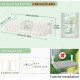 GUUSII HOME Cat Window Lounger, Foldable Cat Bed, Window Suction Cups, Window Sill Cushion for 2 Cats, Hammock, Window Pane, Easy to Assemble, Machine Washable, 54 x 30 cm (Grey, M) GUUSII HOME Cat Window Lounger, Foldable Cat Bed, Window Suction Cups, Window Sill Cushion for 2 Cats, Hammock, Window Pane, Easy to Assemble, Machine Washable, 54 x 30 cm (Grey, M)