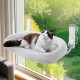 GUUSII HOME Hammock Cat Window Lounger Foldable Cat Bed Window Hammock Window Sill Cat Lounger Window Seat Sleeping Place Cats with 4 Suction Cups Easy to Assemble (Champagne) GUUSII HOME Hammock Cat Window Lounger Foldable Cat Bed Window Hammock Window Sill Cat Lounger Window Seat Sleeping Place Cats with 4 Suction Cups Easy to Assemble (Champagne)