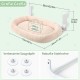 GUUSII HOME Hammock Cat Window Lounger Foldable Cat Bed Window Hammock Window Sill Cat Lounger Window Seat Sleeping Place Cats with 4 Suction Cups Easy to Assemble (Champagne) GUUSII HOME Hammock Cat Window Lounger Foldable Cat Bed Window Hammock Window Sill Cat Lounger Window Seat Sleeping Place Cats with 4 Suction Cups Easy to Assemble (Champagne)