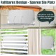 GUUSII HOME Window Lounger for Cats, Hammock, Window Seats, Cat Bed, Window, Foldable Cat Hammock, Window Hammock, Cat Lounger, Cat Hammock with Strong Suction Cups (Grey, M) GUUSII HOME Window Lounger for Cats, Hammock, Window Seats, Cat Bed, Window, Foldable Cat Hammock, Window Hammock, Cat Lounger, Cat Hammock with Strong Suction Cups (Grey, M)
