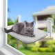 GUUSII HOME Window Lounger for Cats, Hammock, Window Seats, Cat Bed, Window, Foldable Cat Hammock, Window Hammock, Cat Lounger, Cat Hammock with Strong Suction Cups (Grey, M) GUUSII HOME Window Lounger for Cats, Hammock, Window Seats, Cat Bed, Window, Foldable Cat Hammock, Window Hammock, Cat Lounger, Cat Hammock with Strong Suction Cups (Grey, M)