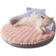 Galatée Cat Bed, Round Pet Bed for Cats and Puppies, Warm, Comfortable Pet Bed, Removable, Washable Cat Bed, Cat Sofa for Indoor and Outdoor Cat (Pink) Galatée Cat Bed, Round Pet Bed for Cats and Puppies, Warm, Comfortable Pet Bed, Removable, Washable Cat Bed, Cat Sofa for Indoor and Outdoor Cat (Pink)