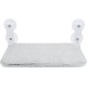 Gearific Cat Window Perch, Wireless Cat Window Hammock Foldable with 4 Suction Cups, Fixed Frame, Breathable Mesh, Grey Wool, 45 x 30 cm Gearific Cat Window Perch, Wireless Cat Window Hammock Foldable with 4 Suction Cups, Fixed Frame, Breathable Mesh, Grey Wool, 45 x 30 cm
