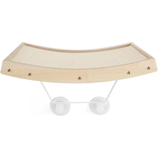 Gecheer Cat Window Seat, Window Sill Cat, Cat Window Hammock, Pet Hammock Con Powerful Suction Cup, Cat Jumping Platform, Cat Bed Window, Solid Wood Sun Hammock Gecheer Cat Window Seat, Window Sill Cat, Cat Window Hammock, Pet Hammock Con Powerful Suction Cup, Cat Jumping Platform, Cat Bed Window, Solid Wood Sun Hammock