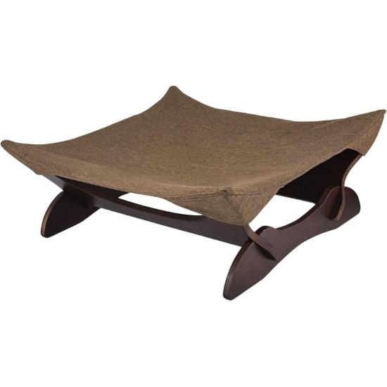 Generisch Cat Bed Washable as a Hammock Freestanding for Cats or Dog Bed for Small Dogs the Cat Sleeping Area for Pets (Light Grey) Generisch Cat Bed Washable as a Hammock Freestanding for Cats or Dog Bed for Small Dogs the Cat Sleeping Area for Pets (Light Grey)