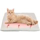 GingerUP Cat Blanket Self Heating Washable Soft Wool Blanket Self Heating Pet Friendly White 64 x 49 cm GingerUP Cat Blanket Self Heating Washable Soft Wool Blanket Self Heating Pet Friendly White 64 x 49 cm