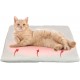 GingerUP Cat Blanket Self Heating Washable Soft Wool Blanket Self Heating Pet Friendly White 64 x 49 cm GingerUP Cat Blanket Self Heating Washable Soft Wool Blanket Self Heating Pet Friendly White 64 x 49 cm