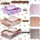 Guinea Pig Blanket, Pack of 3 Small Washable Small Animal Fleece Bed Mat, Reusable Pet Blankets, Fleece Blankets, Cage Inserts for Hamsters, Rabbits, Kittens (60 x 40 cm) Guinea Pig Blanket, Pack of 3 Small Washable Small Animal Fleece Bed Mat, Reusable Pet Blankets, Fleece Blankets, Cage Inserts for Hamsters, Rabbits, Kittens (60 x 40 cm)