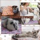Guinea Pig Blanket, Pack of 3 Small Washable Small Animal Fleece Bed Mat, Reusable Pet Blankets, Fleece Blankets, Cage Inserts for Hamsters, Rabbits, Kittens (60 x 40 cm) Guinea Pig Blanket, Pack of 3 Small Washable Small Animal Fleece Bed Mat, Reusable Pet Blankets, Fleece Blankets, Cage Inserts for Hamsters, Rabbits, Kittens (60 x 40 cm)