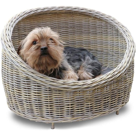 HABAU Cat Cave with Cushion, Made of Sturdy Polyethylene Mesh with Metal Frame (Dog & Cat Sofa) HABAU Cat Cave with Cushion, Made of Sturdy Polyethylene Mesh with Metal Frame (Dog & Cat Sofa)