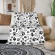 HGOD DESIGNS Cat Flannel Fleece Bed Blanket 40 x 50 Inch Cartoon Curte Cat Face Pattern Throw Blanket Lightweight Cozy Plush Blanket for Bedroom Living Room Sofa Couch HGOD DESIGNS Cat Flannel Fleece Bed Blanket 40 x 50 Inch Cartoon Curte Cat Face Pattern Throw Blanket Lightweight Cozy Plush Blanket for Bedroom Living Room Sofa Couch