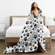 HGOD DESIGNS Cat Flannel Fleece Bed Blanket 40 x 50 Inch Cartoon Curte Cat Face Pattern Throw Blanket Lightweight Cozy Plush Blanket for Bedroom Living Room Sofa Couch HGOD DESIGNS Cat Flannel Fleece Bed Blanket 40 x 50 Inch Cartoon Curte Cat Face Pattern Throw Blanket Lightweight Cozy Plush Blanket for Bedroom Living Room Sofa Couch