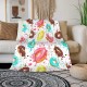 HGOD DESIGNS Cat Flannel Fleece Bed Blanket 40 x 50 Inch Cartoon Curte Cat Face Pattern Throw Blanket Lightweight Cozy Plush Blanket for Bedroom Living Room Sofa Couch HGOD DESIGNS Cat Flannel Fleece Bed Blanket 40 x 50 Inch Cartoon Curte Cat Face Pattern Throw Blanket Lightweight Cozy Plush Blanket for Bedroom Living Room Sofa Couch