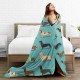 HGOD DESIGNS Cat Flannel Fleece Bed Blanket 40 x 50 Inch Cartoon Curte Cat Face Pattern Throw Blanket Lightweight Cozy Plush Blanket for Bedroom Living Room Sofa Couch HGOD DESIGNS Cat Flannel Fleece Bed Blanket 40 x 50 Inch Cartoon Curte Cat Face Pattern Throw Blanket Lightweight Cozy Plush Blanket for Bedroom Living Room Sofa Couch