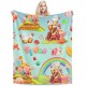 HGOD DESIGNS Cat Flannel Fleece Bed Blanket 40 x 50 Inch Cartoon Curte Cat Face Pattern Throw Blanket Lightweight Cozy Plush Blanket for Bedroom Living Room Sofa Couch HGOD DESIGNS Cat Flannel Fleece Bed Blanket 40 x 50 Inch Cartoon Curte Cat Face Pattern Throw Blanket Lightweight Cozy Plush Blanket for Bedroom Living Room Sofa Couch