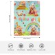 HGOD DESIGNS Cat Flannel Fleece Bed Blanket 40 x 50 Inch Cartoon Curte Cat Face Pattern Throw Blanket Lightweight Cozy Plush Blanket for Bedroom Living Room Sofa Couch HGOD DESIGNS Cat Flannel Fleece Bed Blanket 40 x 50 Inch Cartoon Curte Cat Face Pattern Throw Blanket Lightweight Cozy Plush Blanket for Bedroom Living Room Sofa Couch