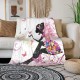 HGOD DESIGNS Cat Flannel Fleece Bed Blanket 40 x 50 Inch Cartoon Curte Cat Face Pattern Throw Blanket Lightweight Cozy Plush Blanket for Bedroom Living Room Sofa Couch HGOD DESIGNS Cat Flannel Fleece Bed Blanket 40 x 50 Inch Cartoon Curte Cat Face Pattern Throw Blanket Lightweight Cozy Plush Blanket for Bedroom Living Room Sofa Couch