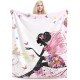 HGOD DESIGNS Cat Flannel Fleece Bed Blanket 40 x 50 Inch Cartoon Curte Cat Face Pattern Throw Blanket Lightweight Cozy Plush Blanket for Bedroom Living Room Sofa Couch HGOD DESIGNS Cat Flannel Fleece Bed Blanket 40 x 50 Inch Cartoon Curte Cat Face Pattern Throw Blanket Lightweight Cozy Plush Blanket for Bedroom Living Room Sofa Couch