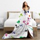 HGOD DESIGNS Cute Cat Blanket for Women Lightweight Soft Fleece Flannel Throw Blanket Cat Cowboy on a Horse Sofa Couch Living Room 130x150cm HGOD DESIGNS Cute Cat Blanket for Women Lightweight Soft Fleece Flannel Throw Blanket Cat Cowboy on a Horse Sofa Couch Living Room 130x150cm