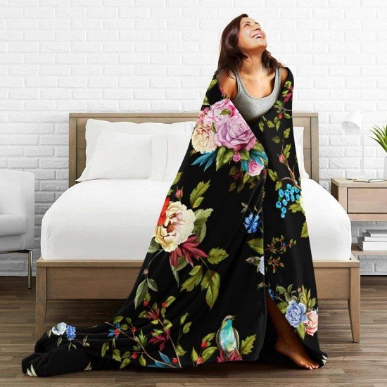 HGOD DESIGNS Cute Cat Blanket for Women Lightweight Soft Fleece Flannel Throw Blanket Cat Cowboy on a Horse Sofa Couch Living Room 130x150cm HGOD DESIGNS Cute Cat Blanket for Women Lightweight Soft Fleece Flannel Throw Blanket Cat Cowboy on a Horse Sofa Couch Living Room 130x150cm