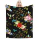 HGOD DESIGNS Cute Cat Blanket for Women Lightweight Soft Fleece Flannel Throw Blanket Cat Cowboy on a Horse Sofa Couch Living Room 130x150cm HGOD DESIGNS Cute Cat Blanket for Women Lightweight Soft Fleece Flannel Throw Blanket Cat Cowboy on a Horse Sofa Couch Living Room 130x150cm