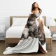 HGOD DESIGNS Cute Cat Blanket for Women Lightweight Soft Fleece Flannel Throw Blanket Cat Cowboy on a Horse Sofa Couch Living Room 130x150cm HGOD DESIGNS Cute Cat Blanket for Women Lightweight Soft Fleece Flannel Throw Blanket Cat Cowboy on a Horse Sofa Couch Living Room 130x150cm