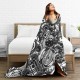 HGOD DESIGNS Cute Cat Blanket for Women Lightweight Soft Fleece Flannel Throw Blanket Cat Cowboy on a Horse Sofa Couch Living Room 130x150cm HGOD DESIGNS Cute Cat Blanket for Women Lightweight Soft Fleece Flannel Throw Blanket Cat Cowboy on a Horse Sofa Couch Living Room 130x150cm
