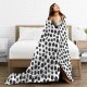 HGOD DESIGNS Cute Cat Blanket for Women Lightweight Soft Fleece Flannel Throw Blanket Cat Cowboy on a Horse Sofa Couch Living Room 130x150cm HGOD DESIGNS Cute Cat Blanket for Women Lightweight Soft Fleece Flannel Throw Blanket Cat Cowboy on a Horse Sofa Couch Living Room 130x150cm