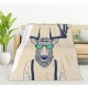 HGOD DESIGNS Cute Cat Blanket for Women Lightweight Soft Fleece Flannel Throw Blanket Cat Cowboy on a Horse Sofa Couch Living Room 130x150cm HGOD DESIGNS Cute Cat Blanket for Women Lightweight Soft Fleece Flannel Throw Blanket Cat Cowboy on a Horse Sofa Couch Living Room 130x150cm
