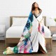 HGOD DESIGNS Cute Cat Blanket for Women Lightweight Soft Fleece Flannel Throw Blanket Cat Cowboy on a Horse Sofa Couch Living Room 130x150cm HGOD DESIGNS Cute Cat Blanket for Women Lightweight Soft Fleece Flannel Throw Blanket Cat Cowboy on a Horse Sofa Couch Living Room 130x150cm