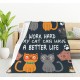HGOD DESIGNS Cute Cat Blanket for Women Lightweight Soft Fleece Flannel Throw Blanket Cat Cowboy on a Horse Sofa Couch Living Room 130x150cm HGOD DESIGNS Cute Cat Blanket for Women Lightweight Soft Fleece Flannel Throw Blanket Cat Cowboy on a Horse Sofa Couch Living Room 130x150cm