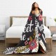 HGOD DESIGNS Cute Cat Blanket for Women Lightweight Soft Fleece Flannel Throw Blanket Cats and Milk Bottle Sofa Couch Living Room 100x130cm HGOD DESIGNS Cute Cat Blanket for Women Lightweight Soft Fleece Flannel Throw Blanket Cats and Milk Bottle Sofa Couch Living Room 100x130cm