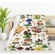 HGOD DESIGNS Cute Cat Blanket for Women Lightweight Soft Fleece Flannel Throw Blanket Cats and Milk Bottle Sofa Couch Living Room 100x130cm HGOD DESIGNS Cute Cat Blanket for Women Lightweight Soft Fleece Flannel Throw Blanket Cats and Milk Bottle Sofa Couch Living Room 100x130cm