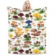 HGOD DESIGNS Cute Cat Blanket for Women Lightweight Soft Fleece Flannel Throw Blanket Cats and Milk Bottle Sofa Couch Living Room 100x130cm HGOD DESIGNS Cute Cat Blanket for Women Lightweight Soft Fleece Flannel Throw Blanket Cats and Milk Bottle Sofa Couch Living Room 100x130cm