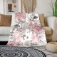 HGOD DESIGNS Cute Cat Blanket for Women Lightweight Soft Fleece Flannel Throw Blanket Cats and Milk Bottle Sofa Couch Living Room 100x130cm HGOD DESIGNS Cute Cat Blanket for Women Lightweight Soft Fleece Flannel Throw Blanket Cats and Milk Bottle Sofa Couch Living Room 100x130cm