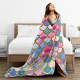 HGOD DESIGNS Cute Cat Blanket for Women Lightweight Soft Fleece Flannel Throw Blanket Cats and Milk Bottle Sofa Couch Living Room 100x130cm HGOD DESIGNS Cute Cat Blanket for Women Lightweight Soft Fleece Flannel Throw Blanket Cats and Milk Bottle Sofa Couch Living Room 100x130cm