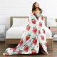 HGOD DESIGNS Cute Cat Blanket for Women Lightweight Soft Fleece Flannel Throw Blanket Cats and Milk Bottle Sofa Couch Living Room 100x130cm HGOD DESIGNS Cute Cat Blanket for Women Lightweight Soft Fleece Flannel Throw Blanket Cats and Milk Bottle Sofa Couch Living Room 100x130cm