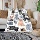 HGOD DESIGNS Cute Cat Blanket for Women Lightweight Soft Fleece Flannel Throw Blanket Cats and Milk Bottle Sofa Couch Living Room 100x130cm HGOD DESIGNS Cute Cat Blanket for Women Lightweight Soft Fleece Flannel Throw Blanket Cats and Milk Bottle Sofa Couch Living Room 100x130cm