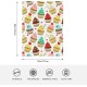 HGOD DESIGNS Cute Cat Blanket for Women Lightweight Soft Fleece Flannel Throw Blanket Cats and Milk Bottle Sofa Couch Living Room 100x130cm HGOD DESIGNS Cute Cat Blanket for Women Lightweight Soft Fleece Flannel Throw Blanket Cats and Milk Bottle Sofa Couch Living Room 100x130cm
