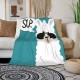 HGOD DESIGNS Cute Cat Blanket for Women Lightweight Soft Fleece Flannel Throw Blanket Cats and Milk Bottle Sofa Couch Living Room 100x130cm HGOD DESIGNS Cute Cat Blanket for Women Lightweight Soft Fleece Flannel Throw Blanket Cats and Milk Bottle Sofa Couch Living Room 100x130cm