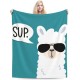 HGOD DESIGNS Cute Cat Blanket for Women Lightweight Soft Fleece Flannel Throw Blanket Cats and Milk Bottle Sofa Couch Living Room 100x130cm HGOD DESIGNS Cute Cat Blanket for Women Lightweight Soft Fleece Flannel Throw Blanket Cats and Milk Bottle Sofa Couch Living Room 100x130cm