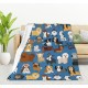 HGOD DESIGNS Cute Cat Blanket for Women Lightweight Soft Fleece Flannel Throw Blanket Cats and Milk Bottle Sofa Couch Living Room 100x130cm HGOD DESIGNS Cute Cat Blanket for Women Lightweight Soft Fleece Flannel Throw Blanket Cats and Milk Bottle Sofa Couch Living Room 100x130cm