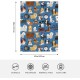 HGOD DESIGNS Cute Cat Blanket for Women Lightweight Soft Fleece Flannel Throw Blanket Cats and Milk Bottle Sofa Couch Living Room 100x130cm HGOD DESIGNS Cute Cat Blanket for Women Lightweight Soft Fleece Flannel Throw Blanket Cats and Milk Bottle Sofa Couch Living Room 100x130cm