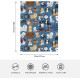 HGOD DESIGNS Cute Cat Blanket for Women Lightweight Soft Fleece Flannel Throw Blanket Cats and Milk Bottle Sofa Couch Living Room 100x130cm HGOD DESIGNS Cute Cat Blanket for Women Lightweight Soft Fleece Flannel Throw Blanket Cats and Milk Bottle Sofa Couch Living Room 100x130cm