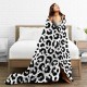 HGOD DESIGNS Cute Cat Blanket for Women Lightweight Soft Fleece Flannel Throw Blanket Cats and Milk Bottle Sofa Couch Living Room 100x130cm HGOD DESIGNS Cute Cat Blanket for Women Lightweight Soft Fleece Flannel Throw Blanket Cats and Milk Bottle Sofa Couch Living Room 100x130cm